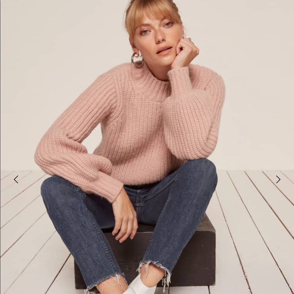 Reformation Camille High Cigarette Jean
